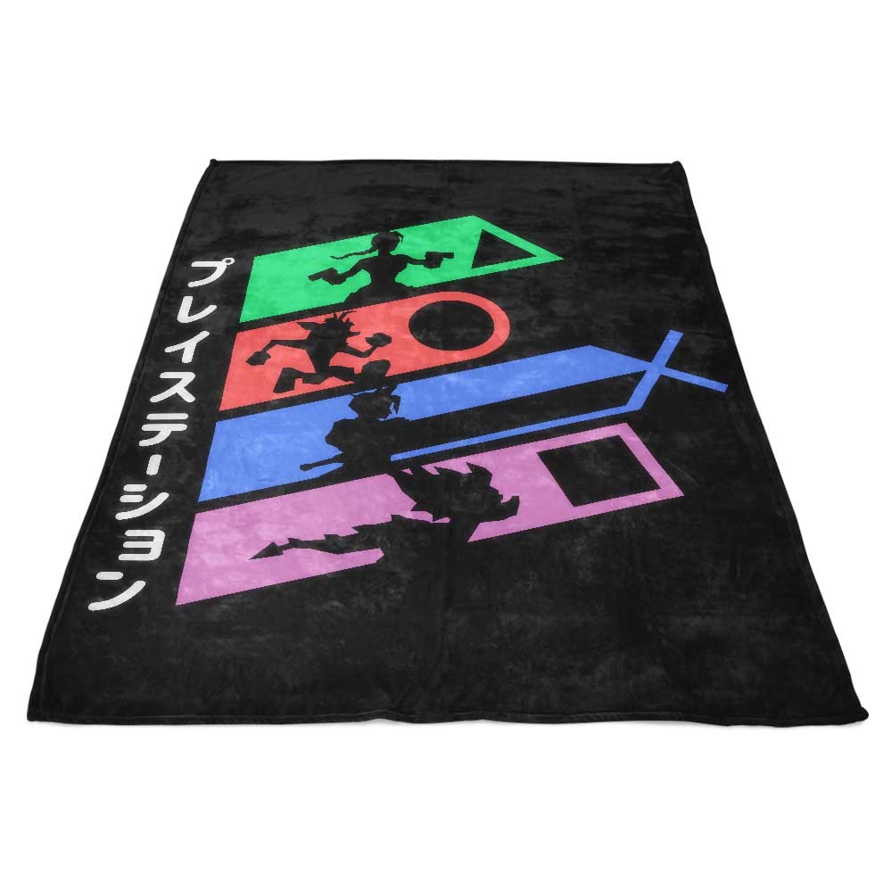 Comfy Demonigote PSX Legends Polyester Fleece Blanket