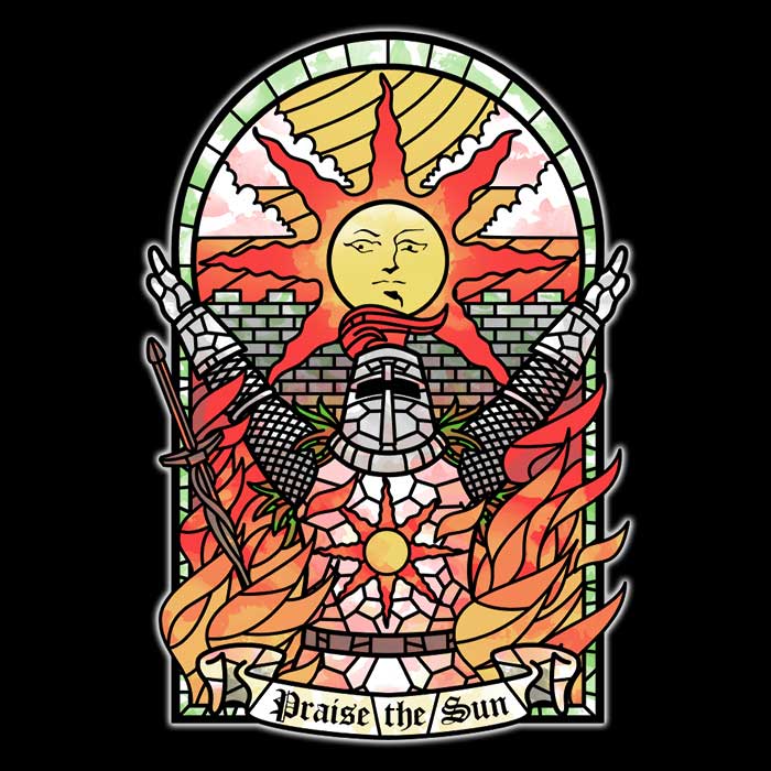 Sun Church Themed Luxury Fleece Blanket by AutoSave