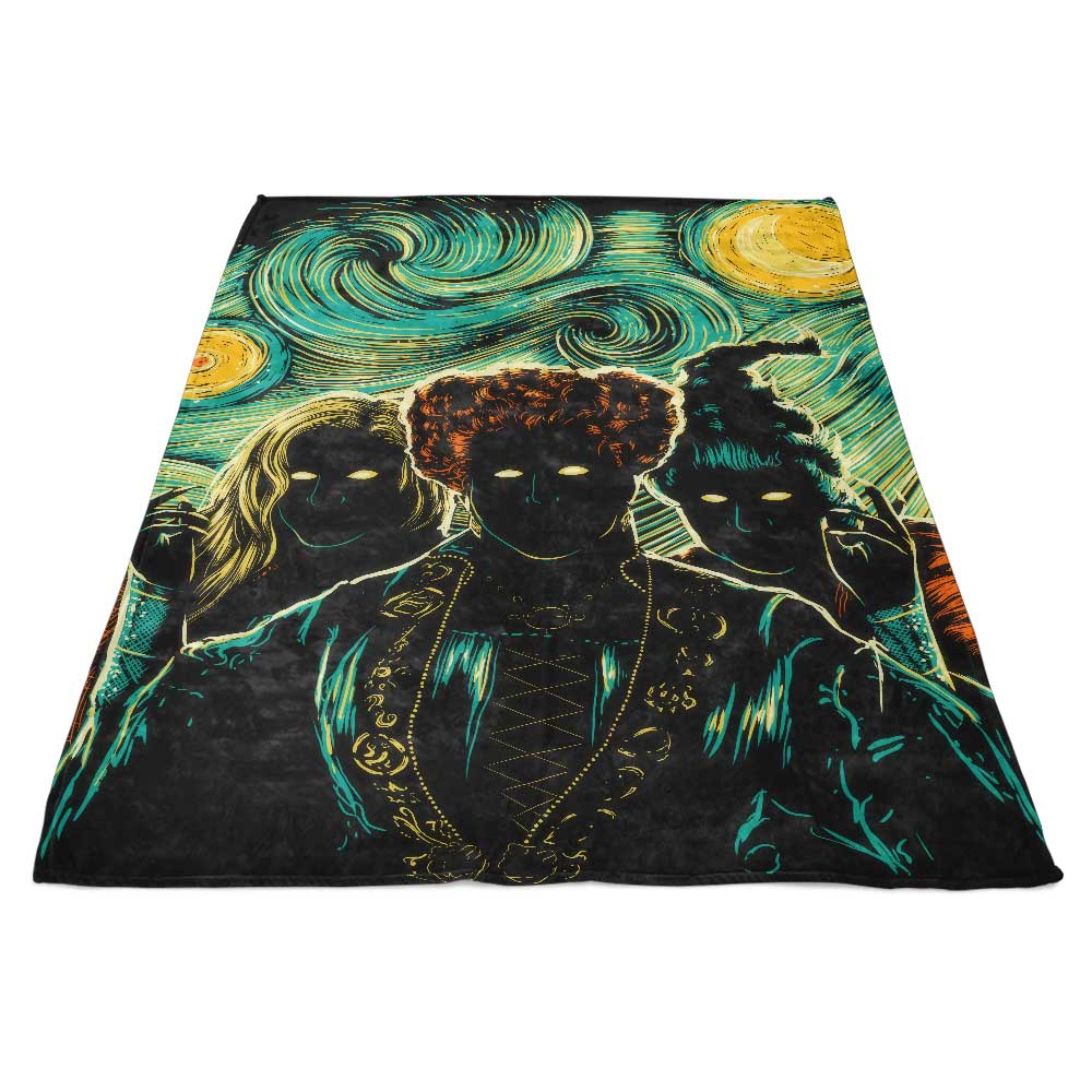 Salem Night Cozy Fleece Blanket for Comfortable Nights