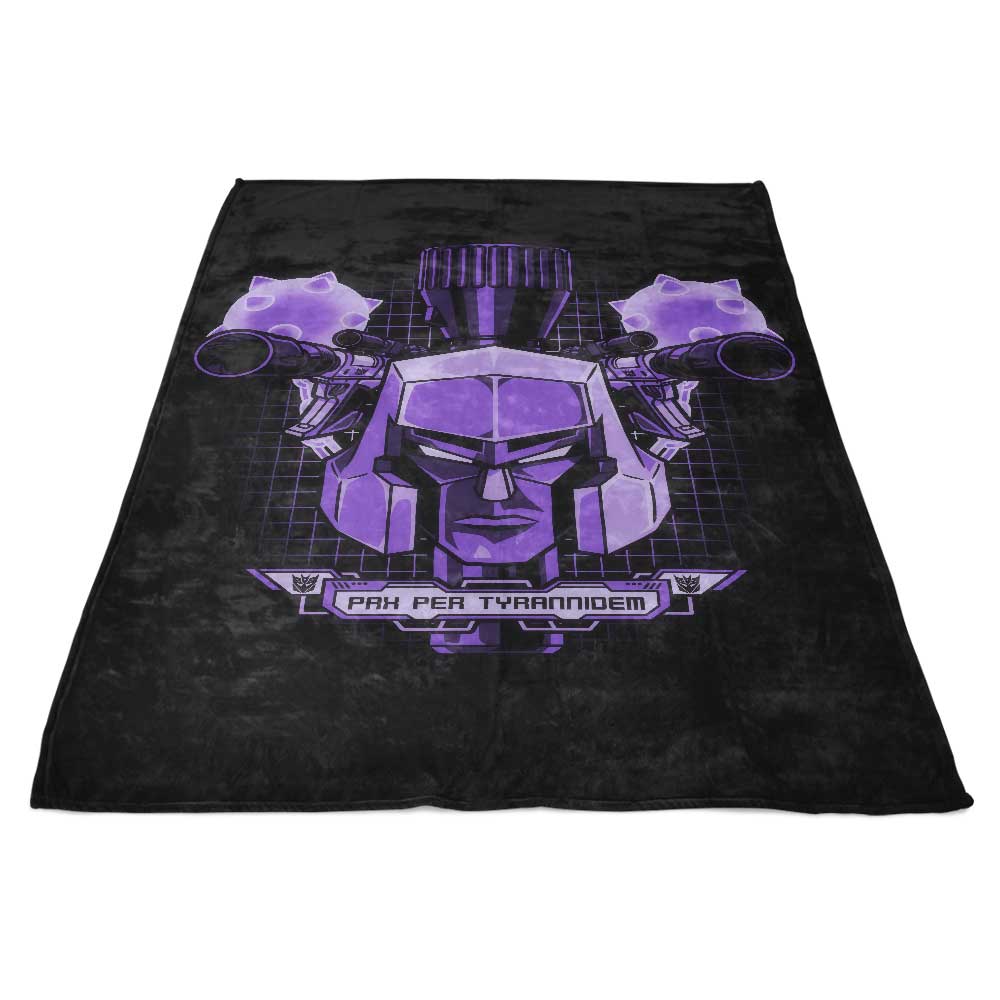 Ultra - Soft Maniacus Violaceus Fleece Blanket by Prime Premne Design