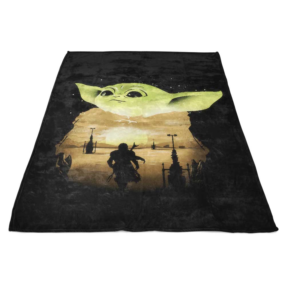 Ultra - Soft Ukiyo Kid Fleece Blanket by Dandingeroz