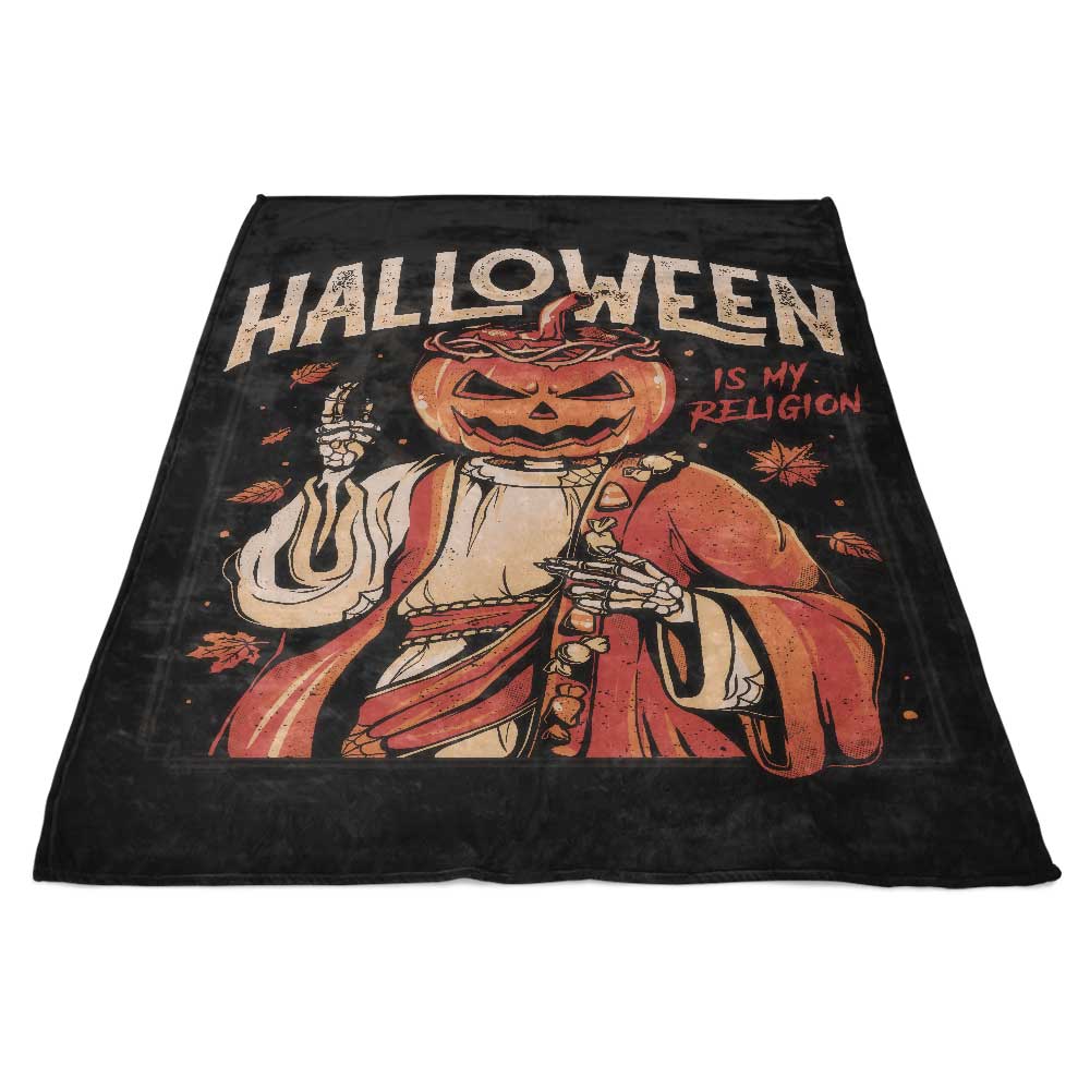Fleece Blanket - Halloween as My Belief