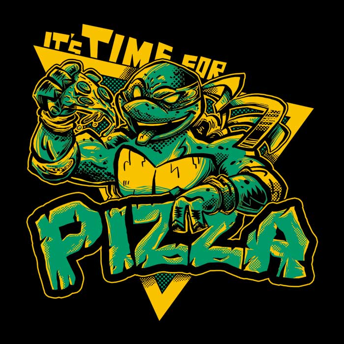 Cozy Pizza Time 100% Polyester Fleece Blanket