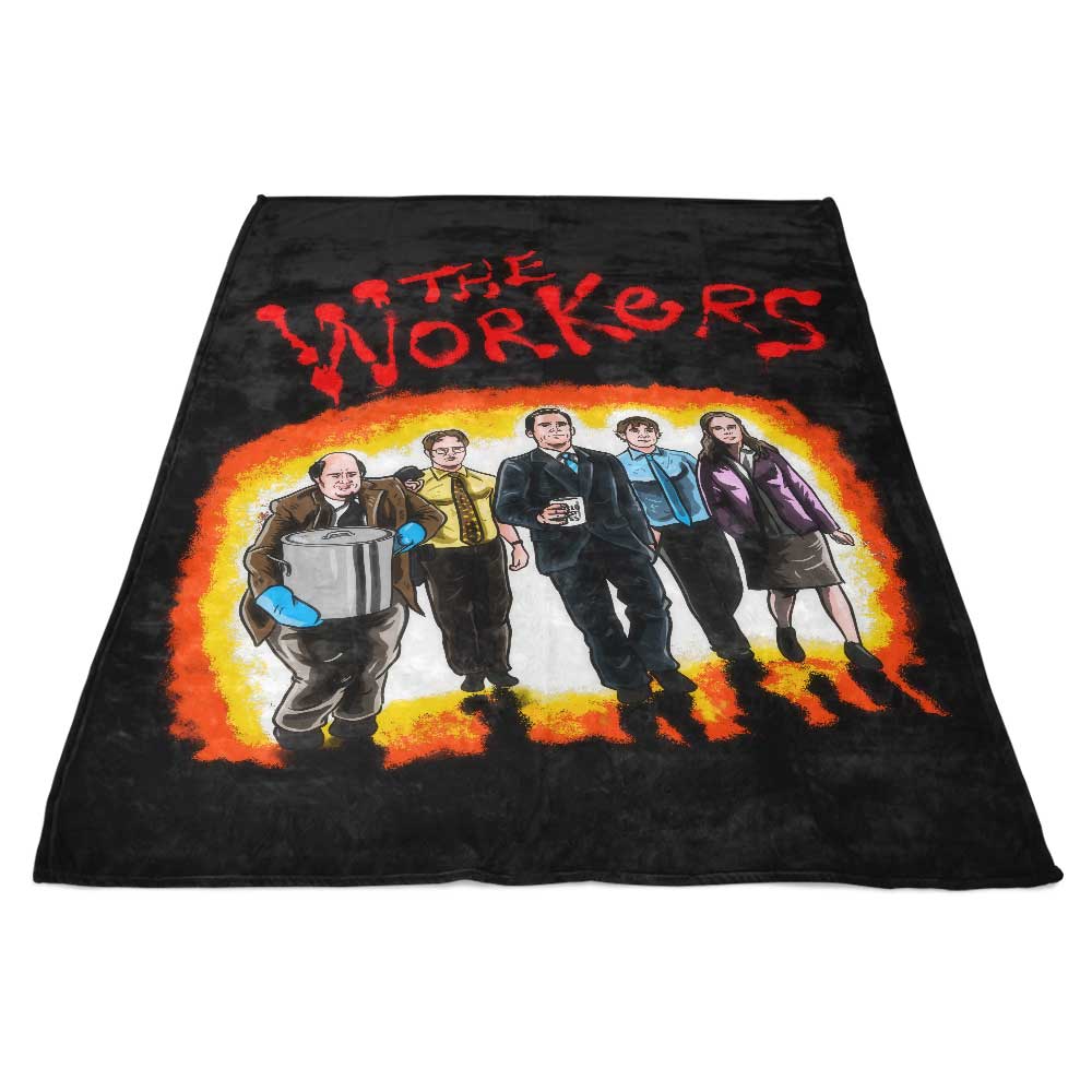 The Workers' High - Quality Polyester Fleece Blanket