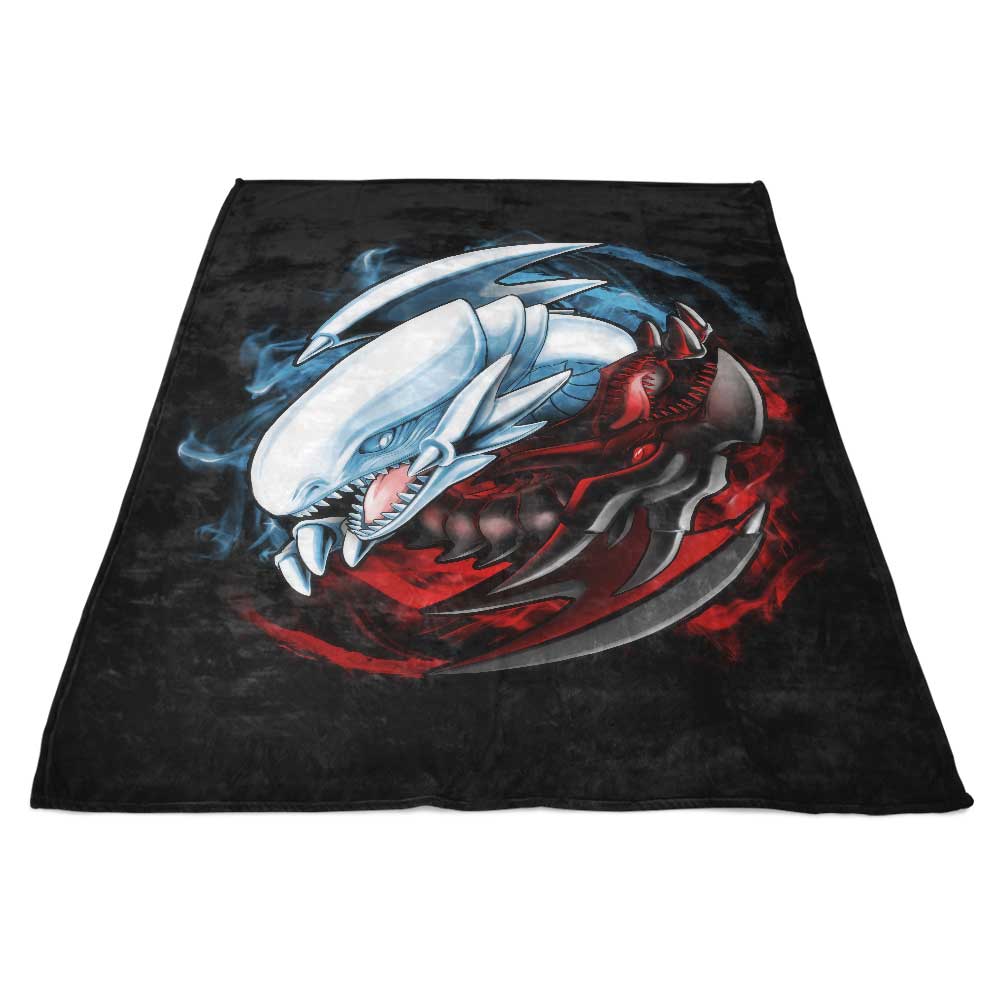 Cozy Alemaglia Yu - Yin Yang - Oh Fleece Blanket for Comfort