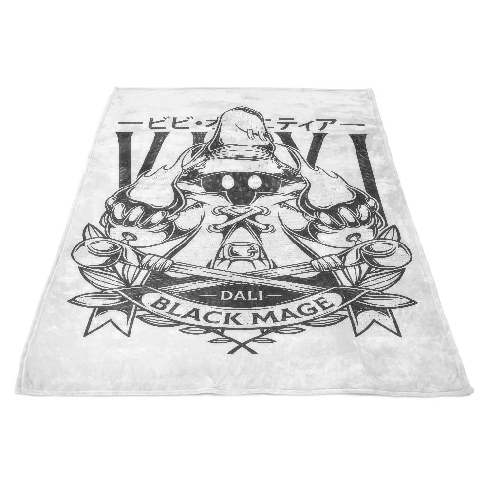 Enchanting Little Black Magic Fleece Blanket for Cozy Moments