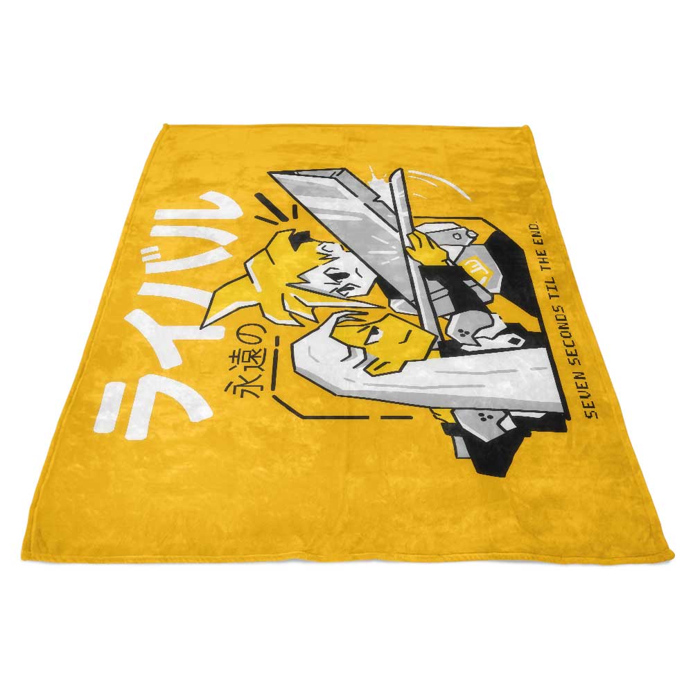 Ultra-Soft Sketchdemao's Eternal Rivals Fleece Blanket for Cozy Moments