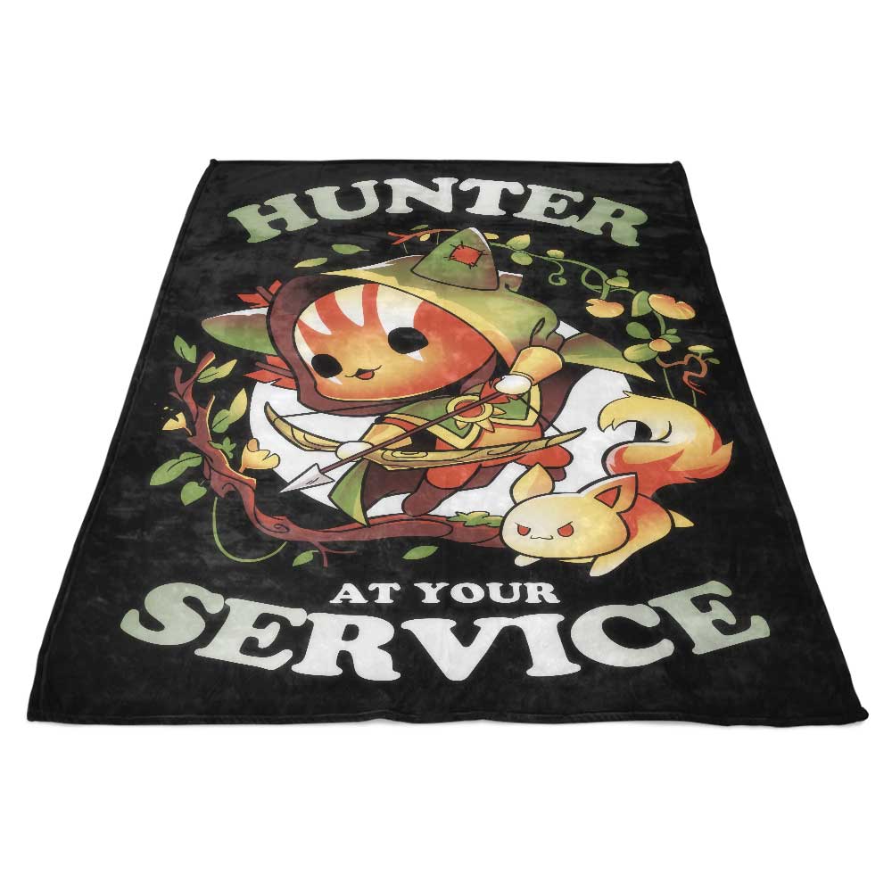 Snouleaf's Service - Offering a Cozy Polyester Fleece Blanket for Hunters