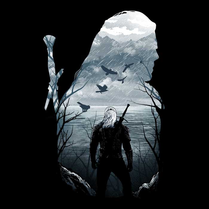 Wild Hunt Themed Premium Fleece Blanket for Cozy Moments