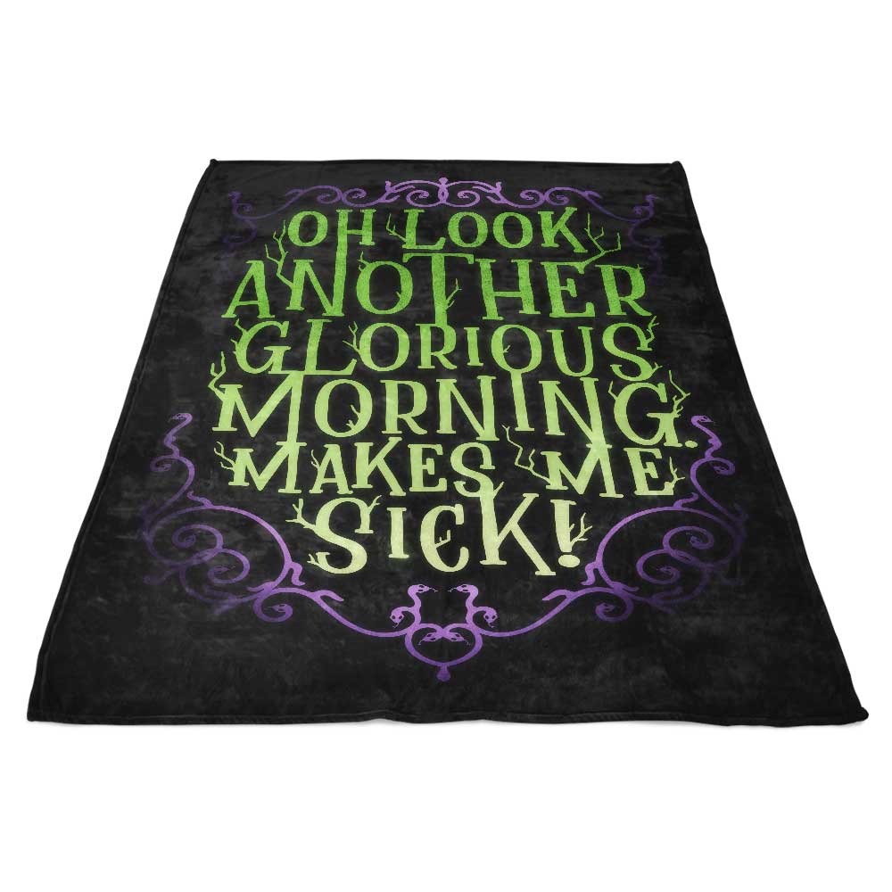 Another Glorious Morning - High - Quality Polyester Fleece Blanket for Cozy Moments