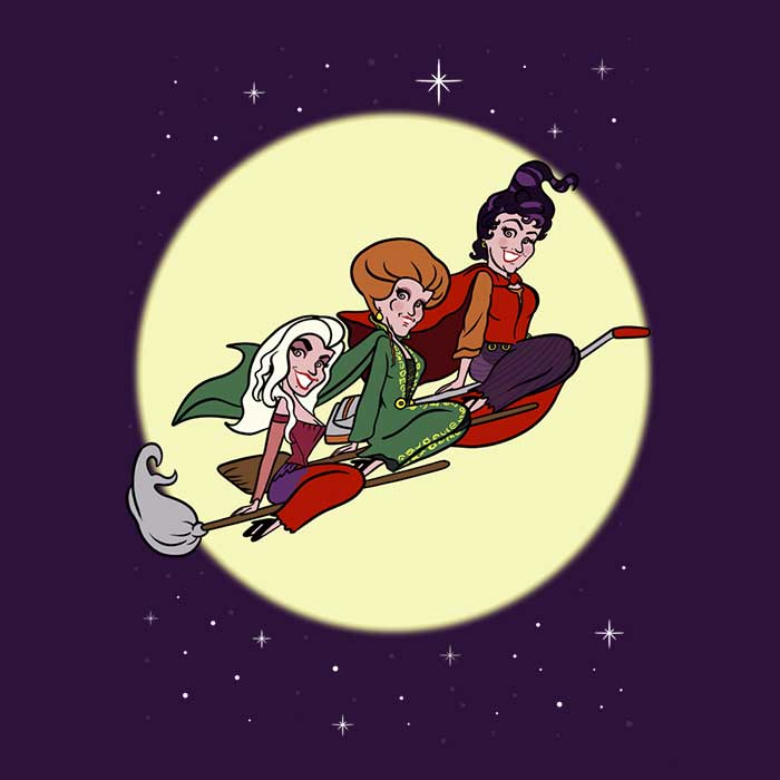 The Enchanting Three Witches Design - Premium Fleece Blanket for Comfort and Warmth