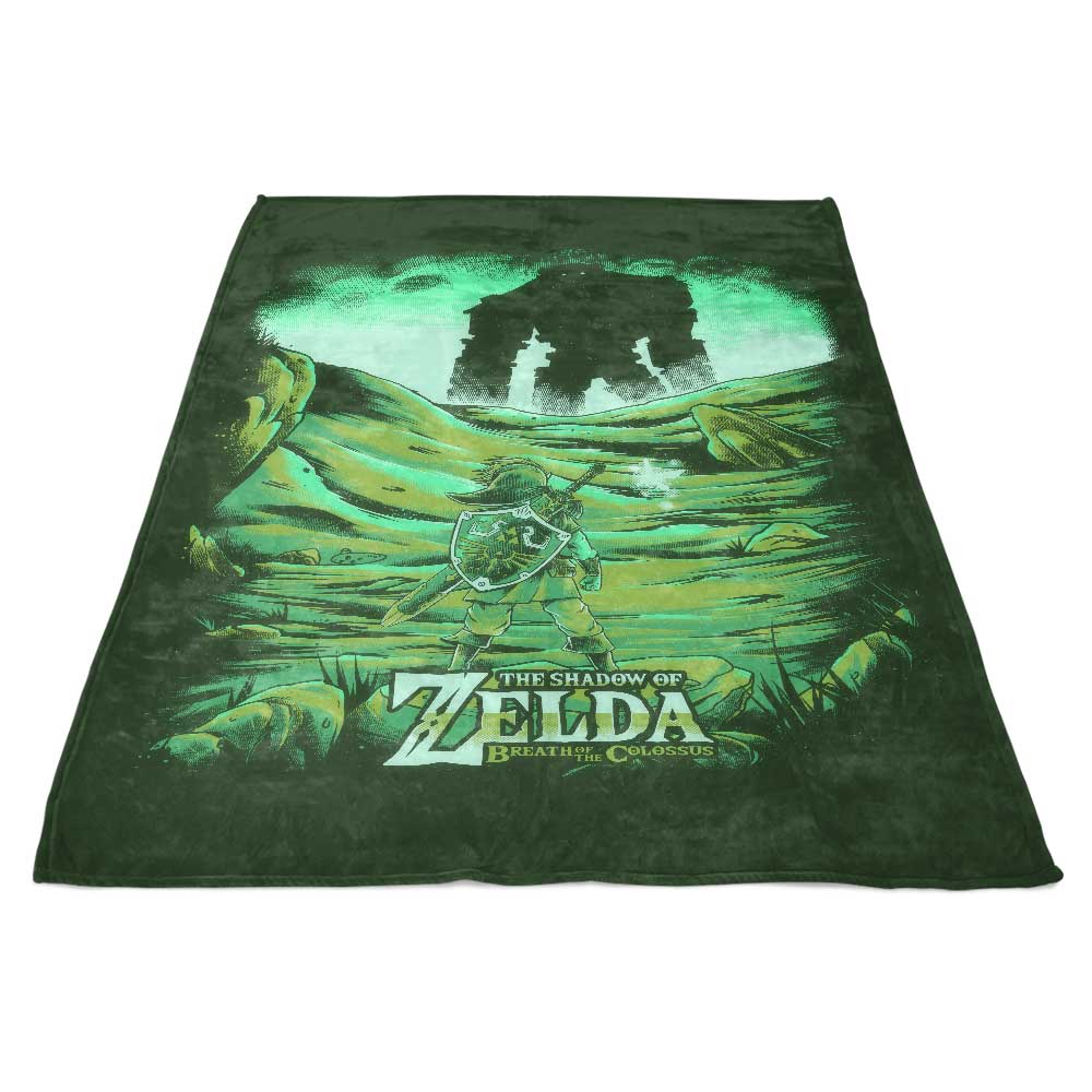 Ultra - Soft Breath of the Colossus Fleece Blanket by Studio Yumie