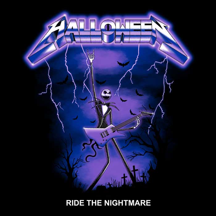 Cozy Retro Fleece Blanket - Ride Through the Nightmare