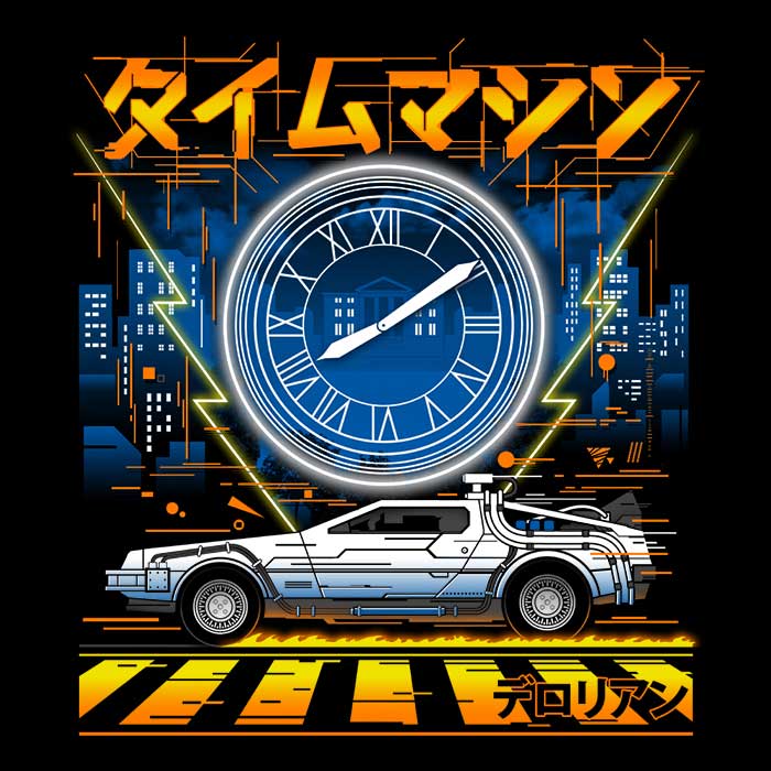 The Time Machine-themed Cozy Fleece Blanket for Comfort