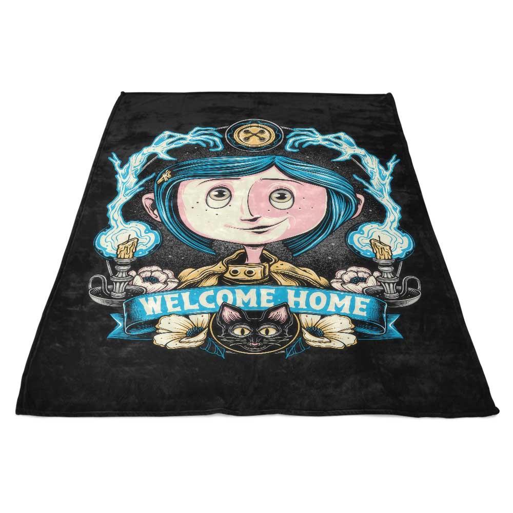 Cozy Fleece Blanket - Welcome Home Edition