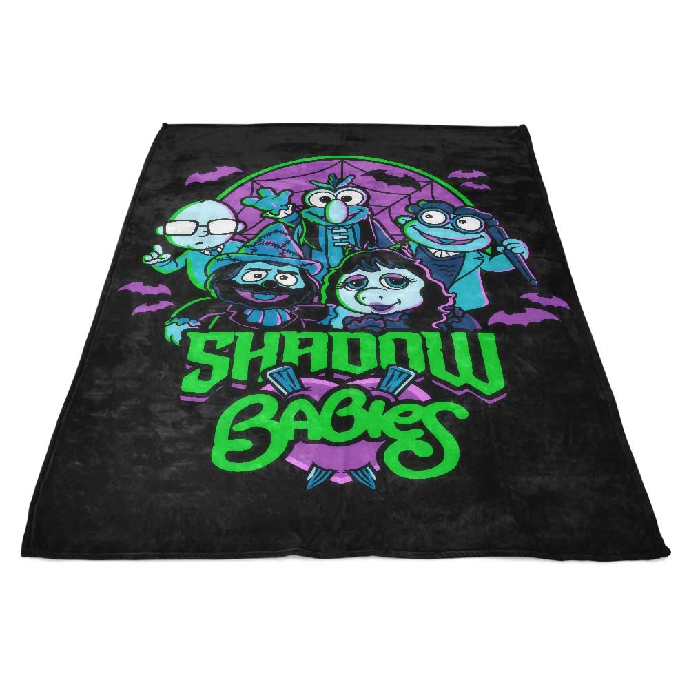 Shadow Babies-themed Fleece Blanket for Cosy Comfort