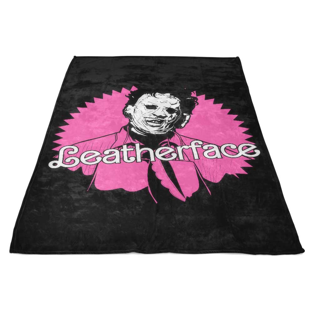 Astrobot Invention's Ultra - Soft Malibu Chainsaw Themed Fleece Blanket