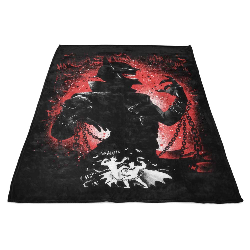 Alemaglia's The One Who Laughs - Soft Fleece Blanket