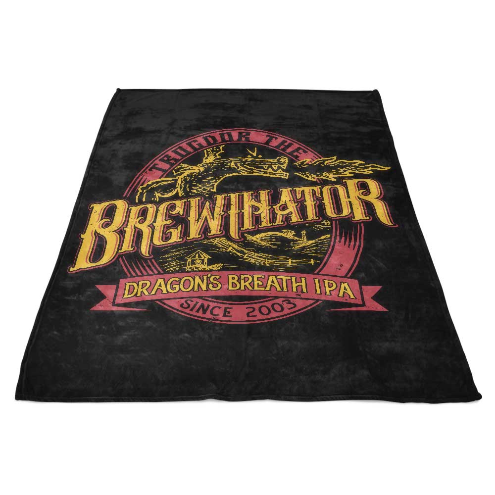 The Brewinator - Ultra-Soft Polyester Coral Fleece Blanket by CoD Designs