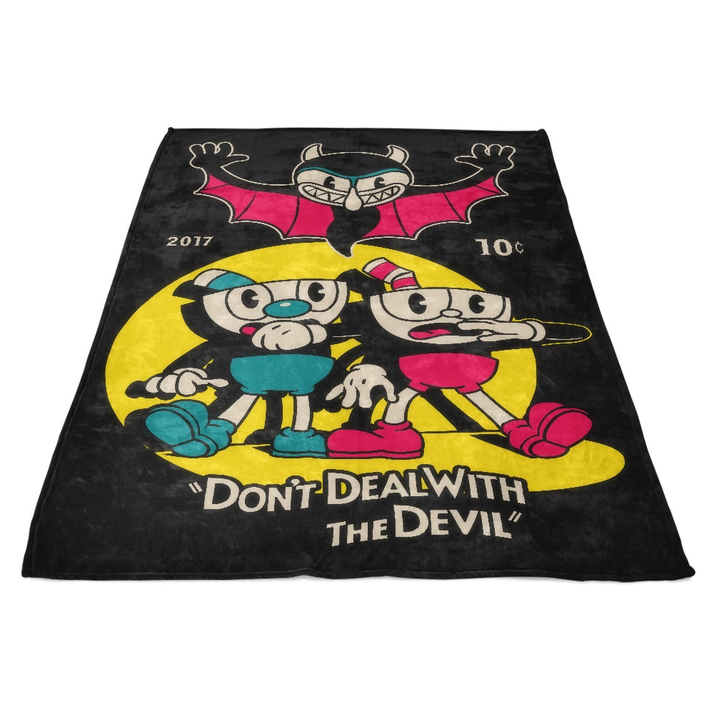 Devil's Will Branded Ultra - Soft Fleece Blanket
