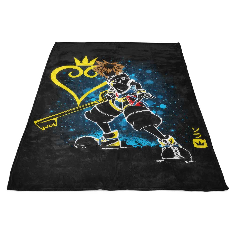Soulkr's Keyblade - Ultra-Soft Fleece Blanket for Cozy Comfort