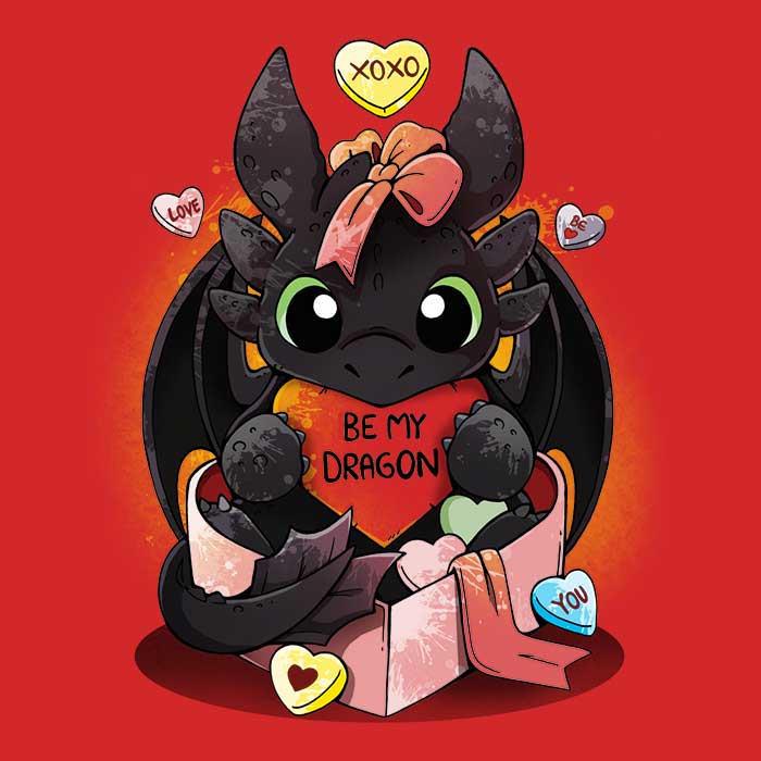 Ultra-Soft 'Be My Dragon' Fleece Blanket for Cozy Comfort