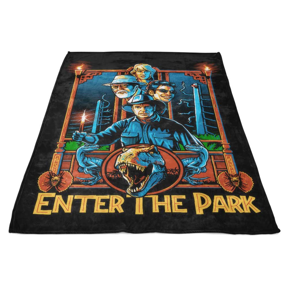 Enter the Park - Premium Fleece Blanket for Ultimate Comfort