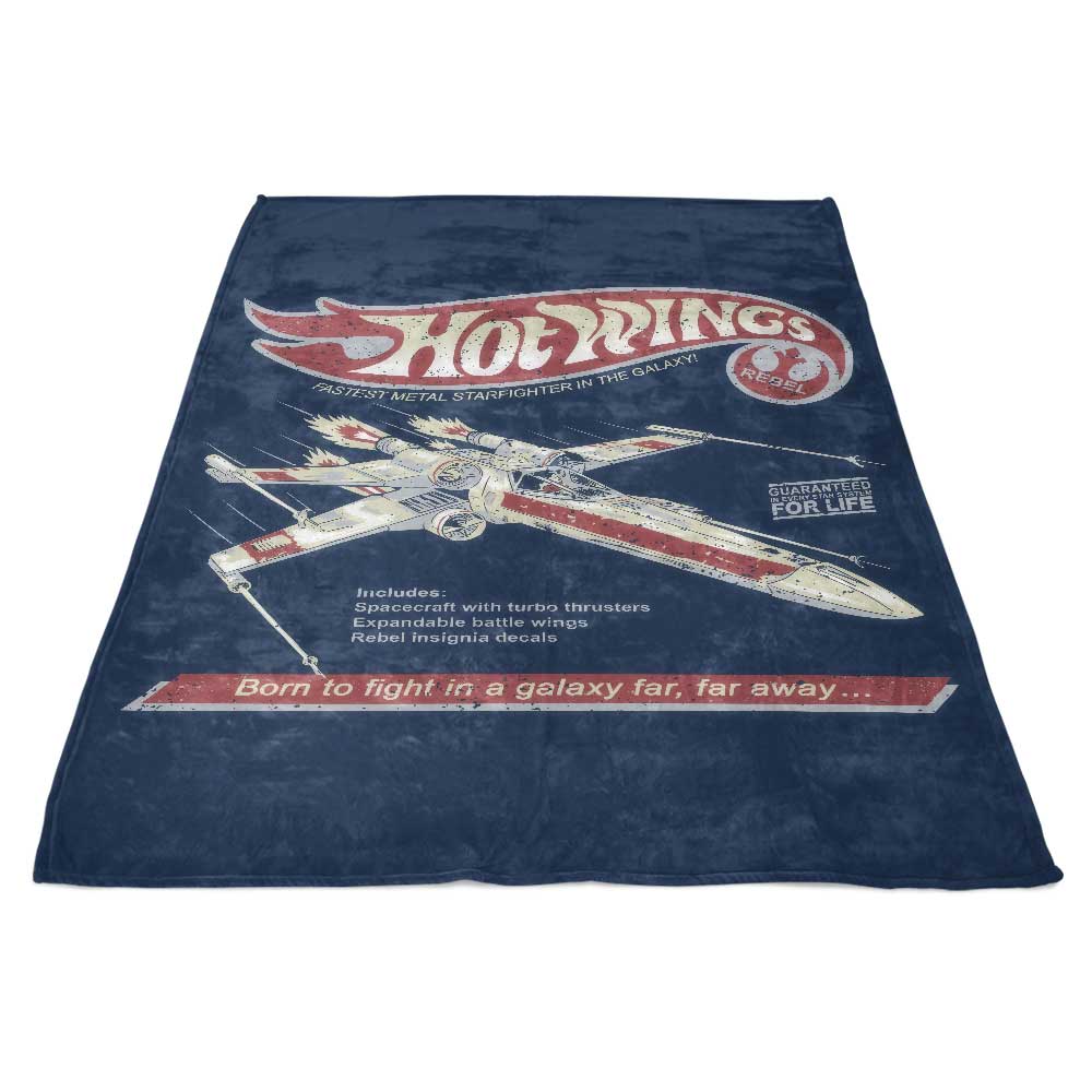 Rebel Hot Wings - Soft Fleece Blanket for Cozy Moments