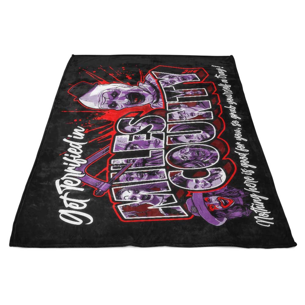 Terrifying Design - Soft Fleece Blanket to Get You Chilled