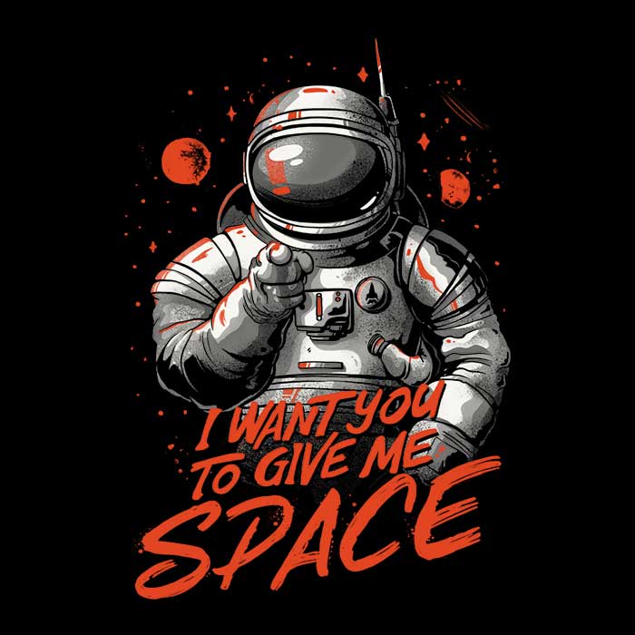 I Want You to Give Me Space - Cozy Fleece Blanket for Comfort and Relaxation
