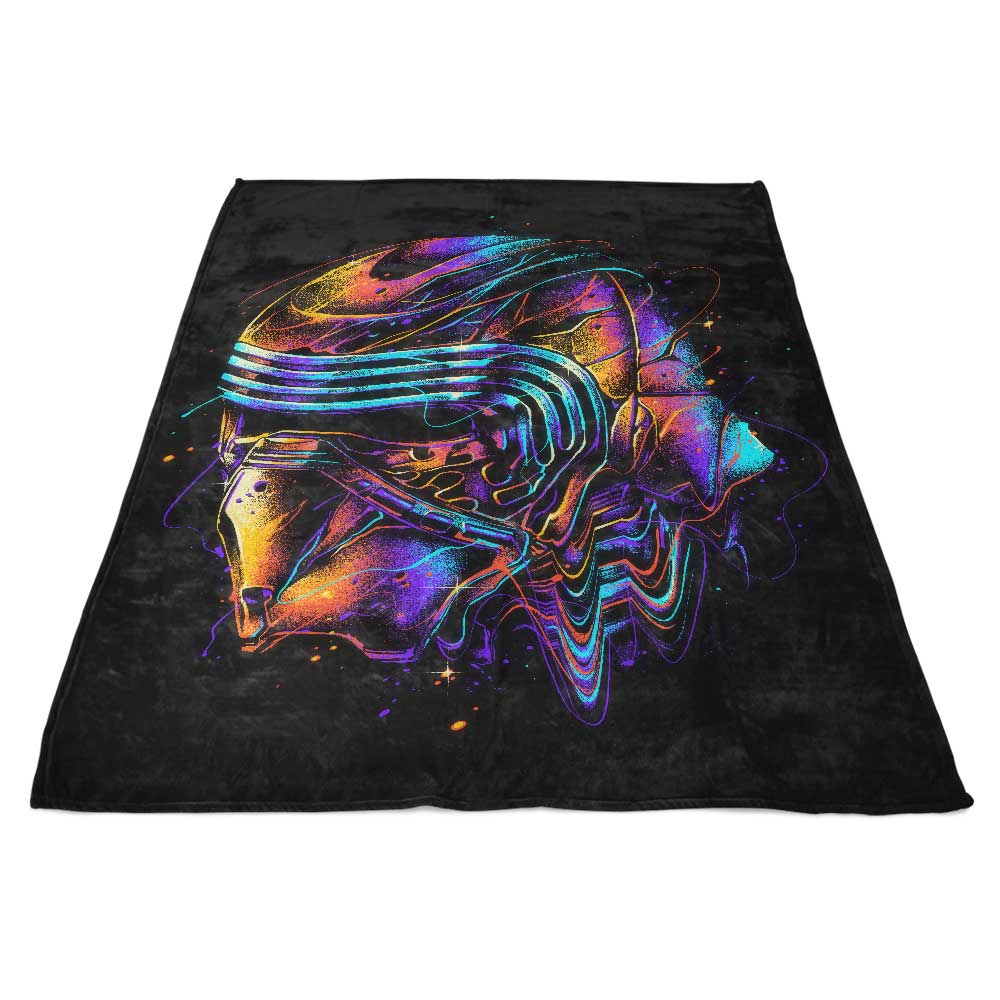 Colorful Galaxy-Inspired Ultra-Soft Fleece Blanket