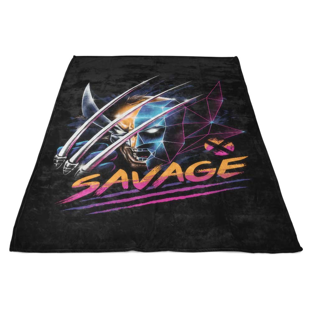 XENOS Savage Ultra-Soft 100% Polyester Fleece Blanket