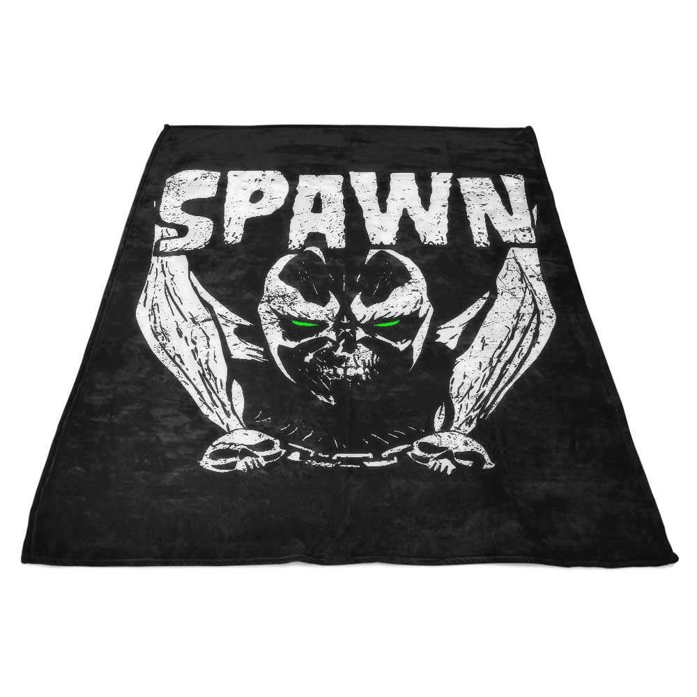 Ultra - Soft Heavy Metal Themed Fleece Blanket by illproxy