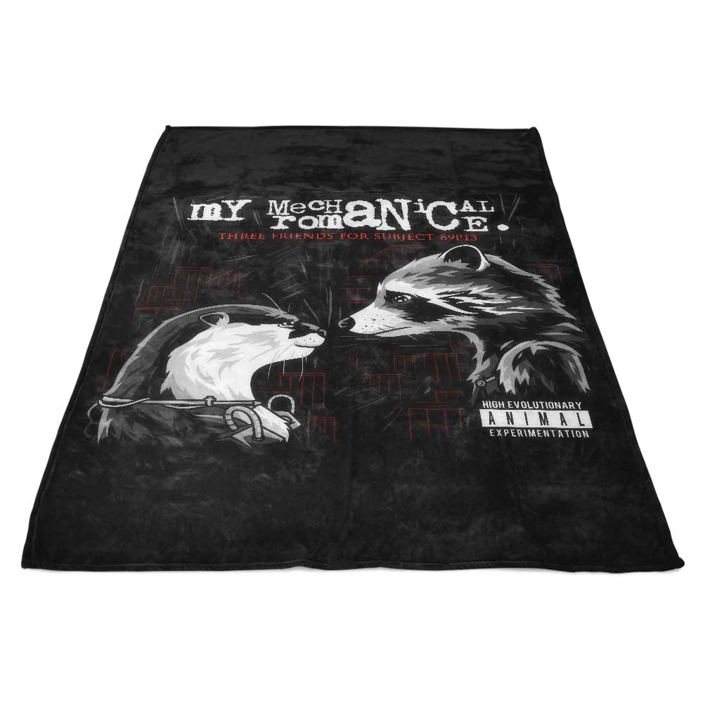 Cosy 'My Mechanical Romance' 100% Polyester Fleece Blanket