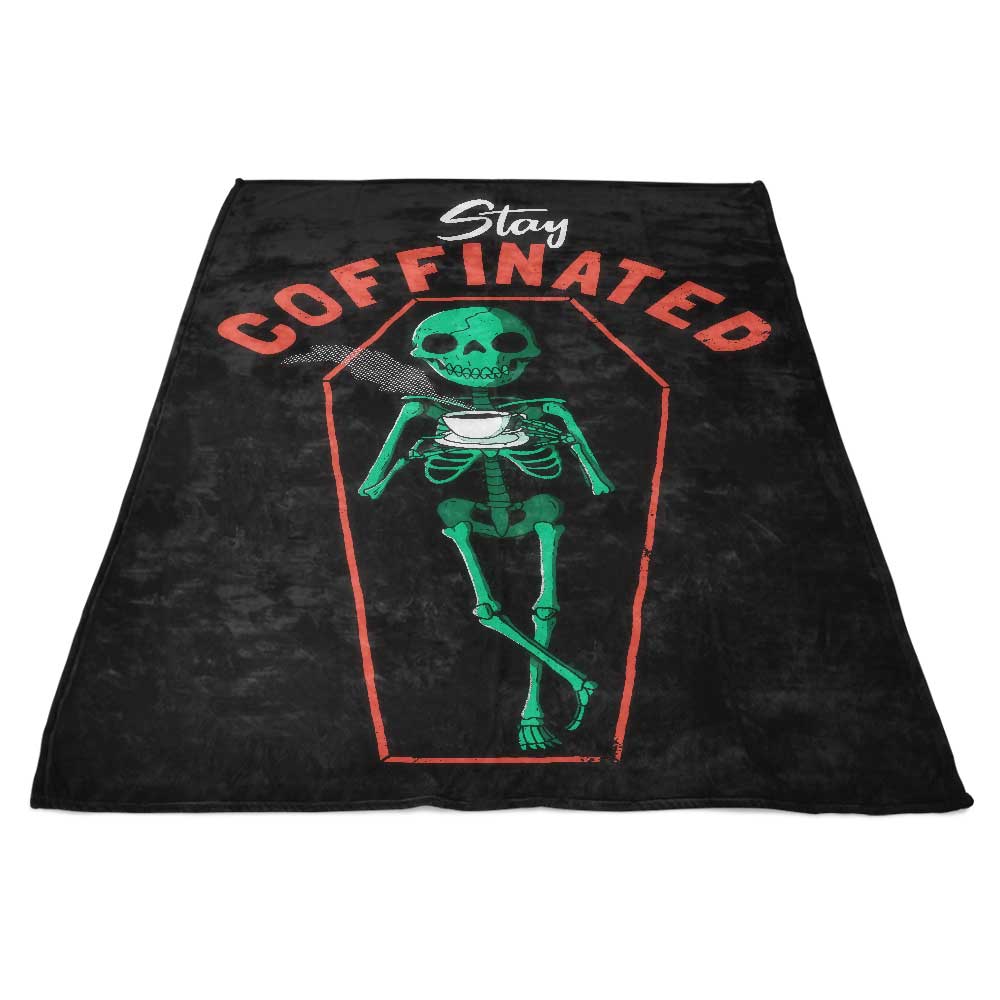 Stay Caffeinated and Cozy with Our Premium Fleece Blanket