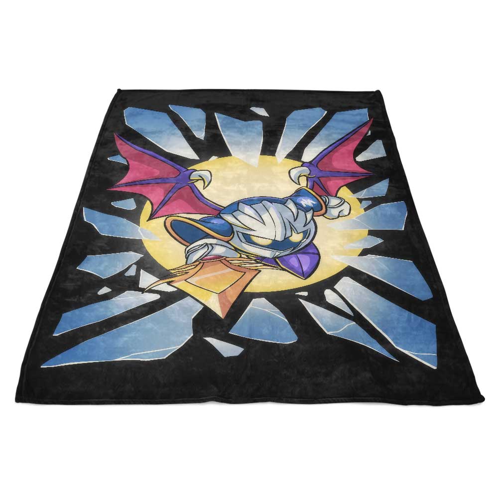 Ultra - Soft Coinbox Tees 'Meta Crashing' Polyester Fleece Blanket