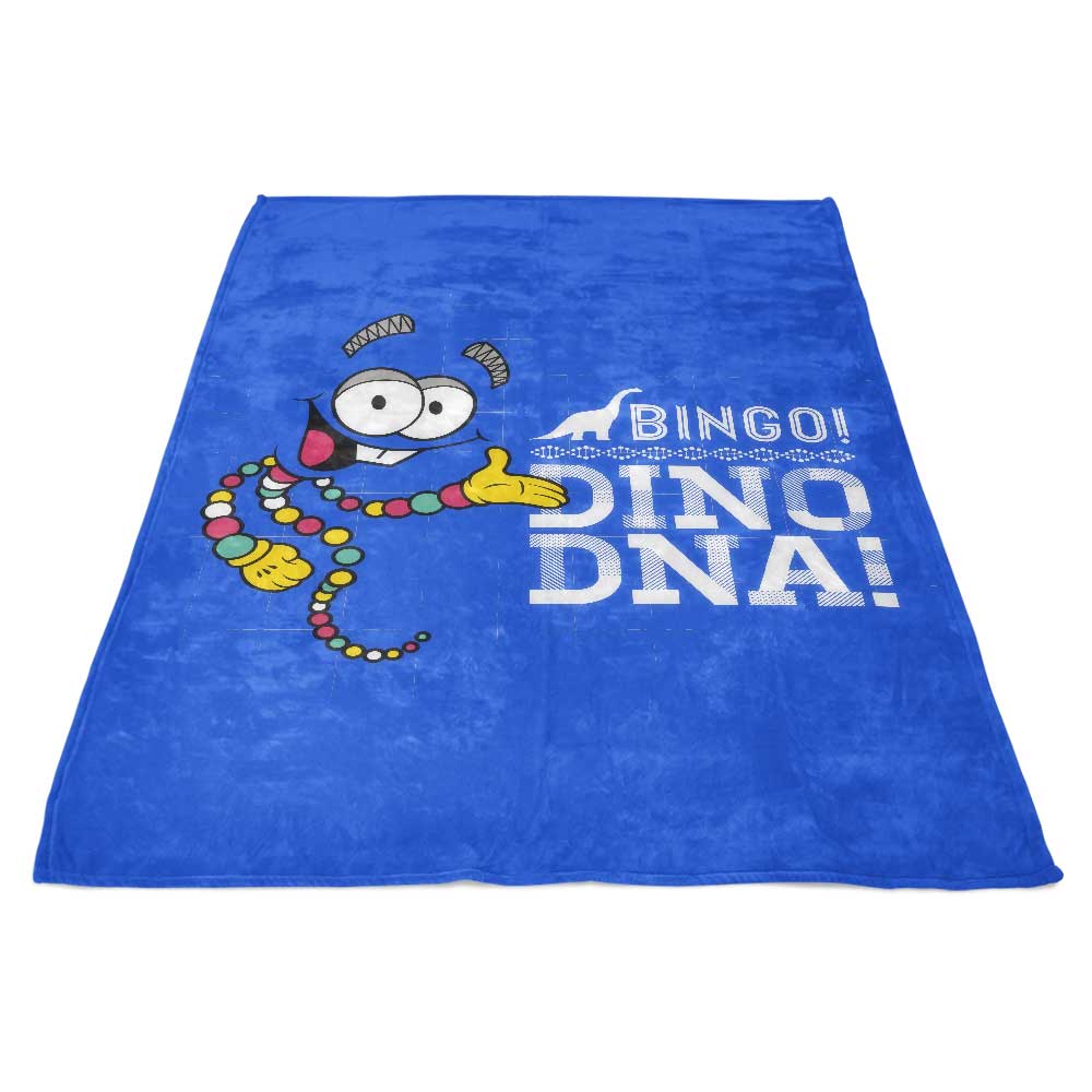 Cozy Jurassic Bingo Fleece Blanket for Ultimate Comfort