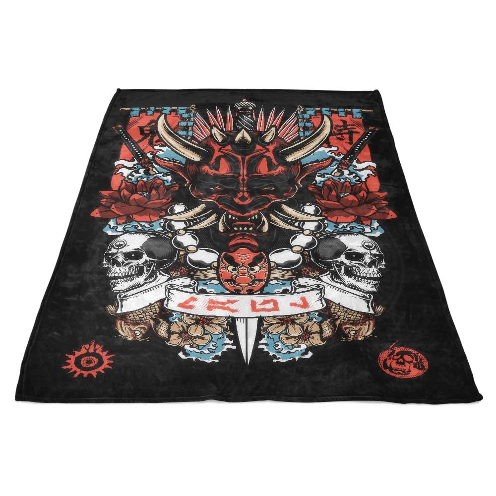 Akuma Dark Side - Soft Fleece Blanket for Comfort
