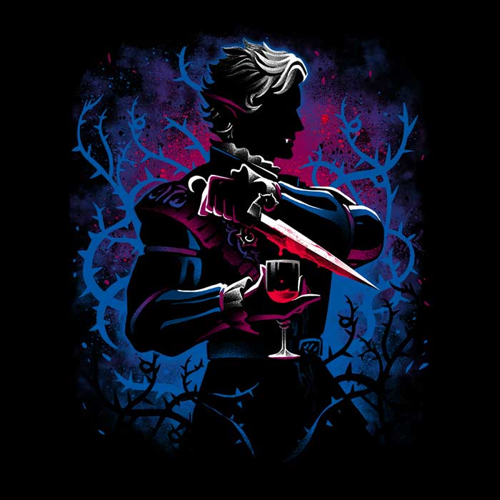 Cozy High Elf Vampire Fleece Blanket for Comfort