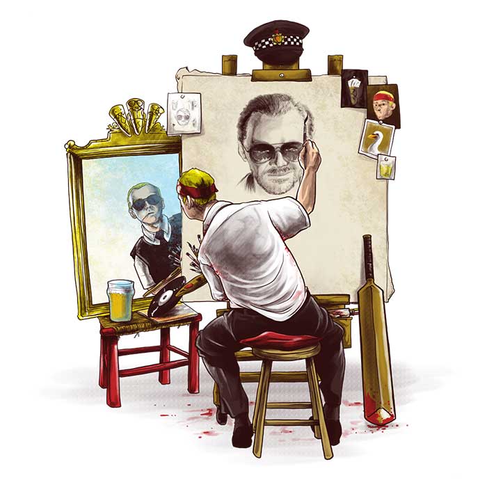Ultra - Soft Triple Cornetto Portrait Fleece Blanket