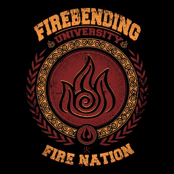 Typhoonic Art's Firebending University-themed Cozy Fleece Blanket for Ultimate Comfort