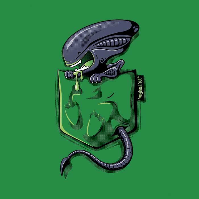 Ultra-Soft Xeno Pocket Fleece Blanket by Victorsbeard