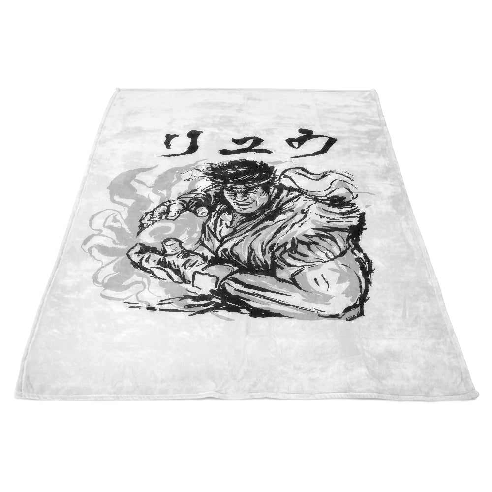 Ansatsuken Copia Replica - Premium Polyester Fleece Blanket