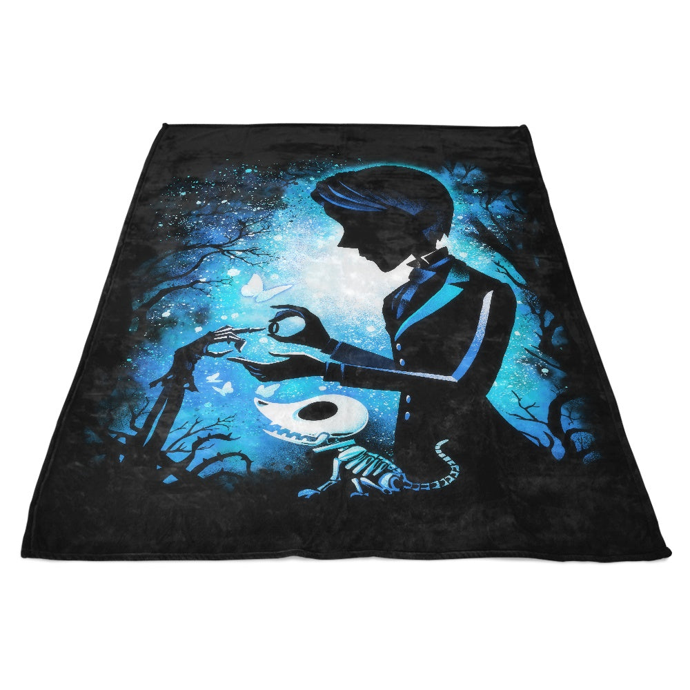 Alemaglia's Ultra-Soft 'Til Death Do Us Part Fleece Blanket