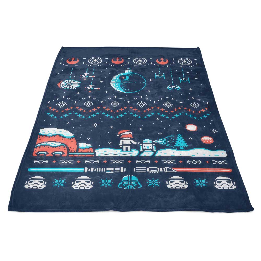 Holiday Far, Far Away - Comfortable Polyester Fleece Blanket for Relaxation