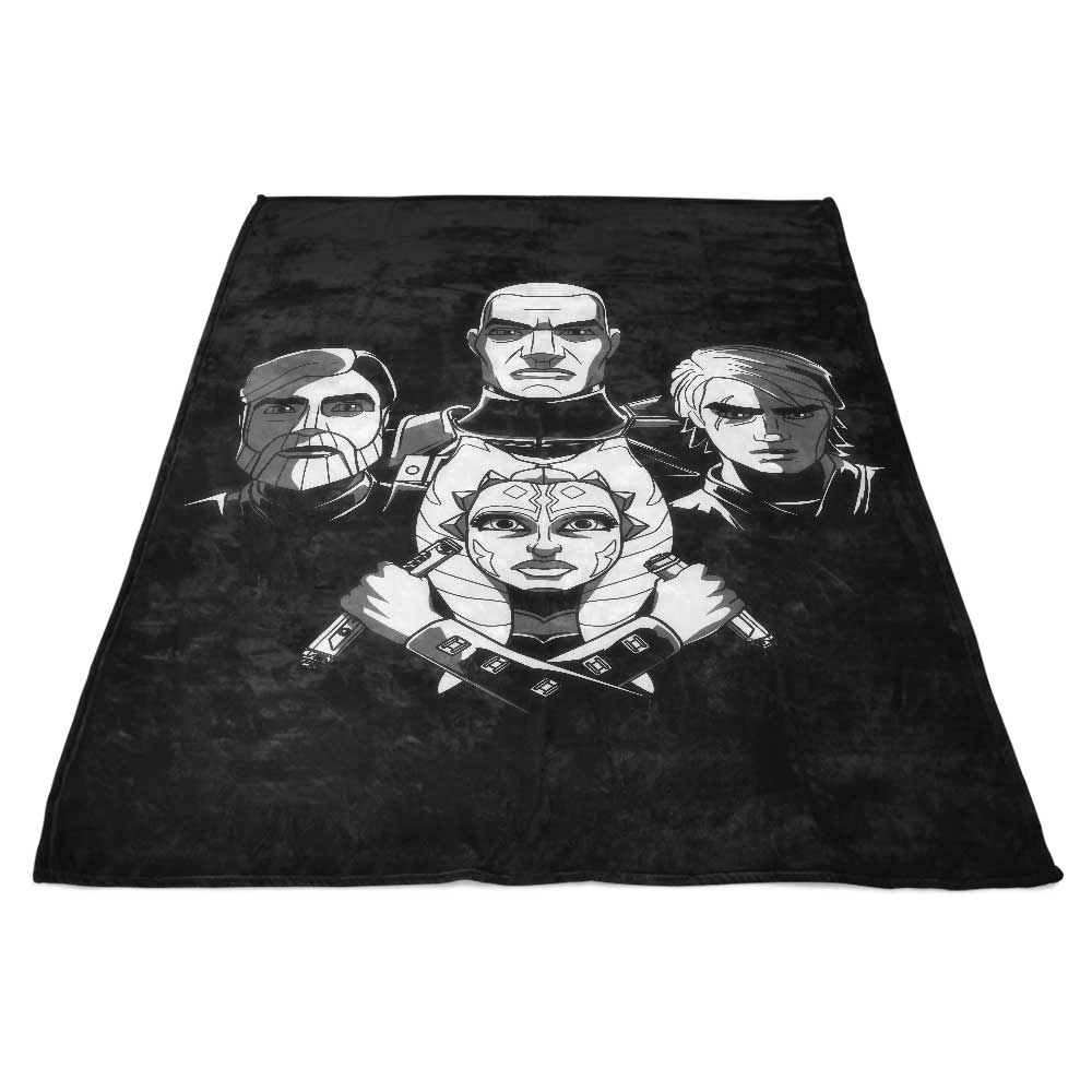 Exquisite Bohemian-Inspired Fleece Blanket by CoD Designs