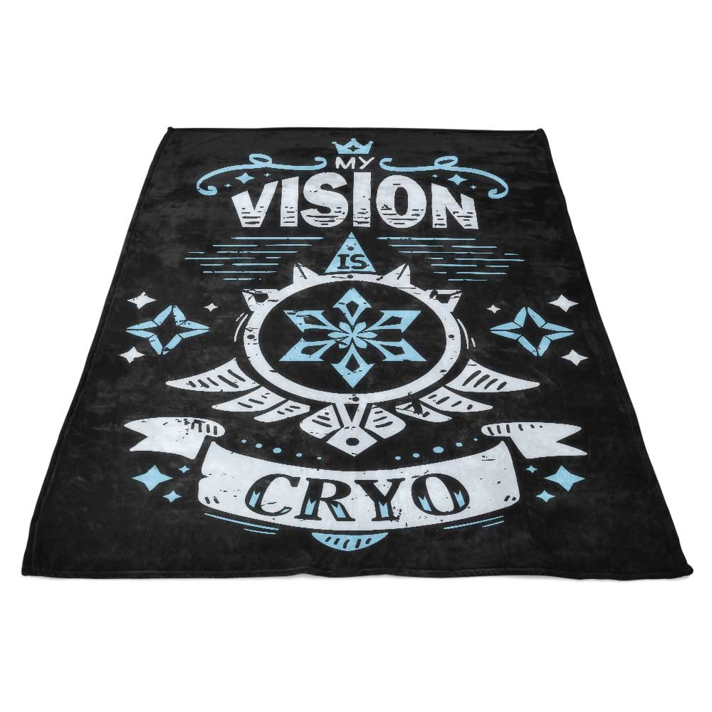 Ultra - Soft Cryo Fleece Blanket by Typhoonic Art