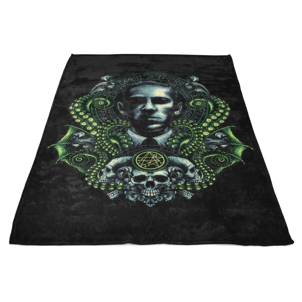 Abyssal Sigil Fleece Blanket - A Cosy and Stylish Bedding Item
