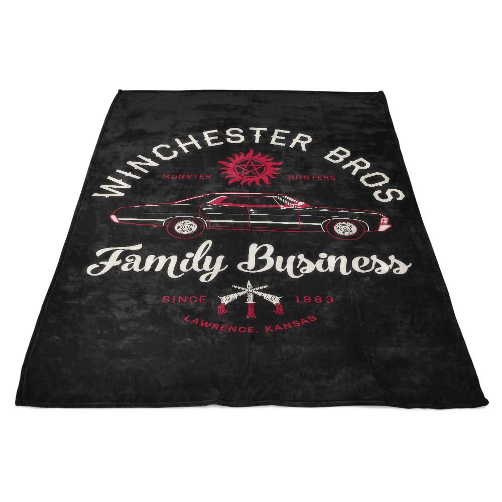 High - Quality Fleece Blanket Inspired by Monster Hunters
