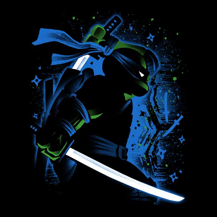 Blue Fleece Blanket Inspired by the Leader Ninja